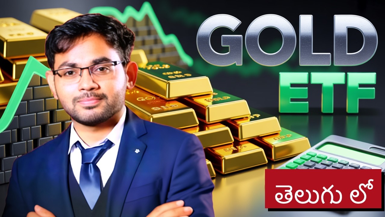 How to Invest in Gold ETF | Telugu | CA. Sai Krishna
