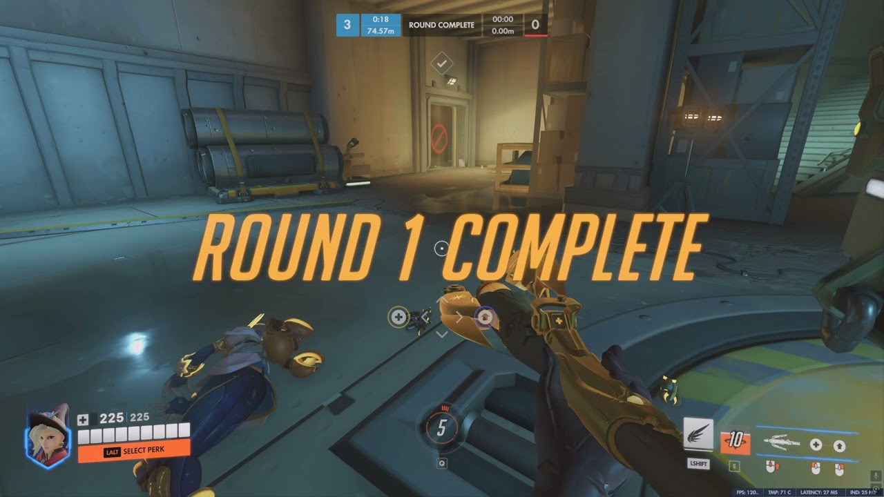 Overwatch - Rank received for Tank and Heal - Silver!