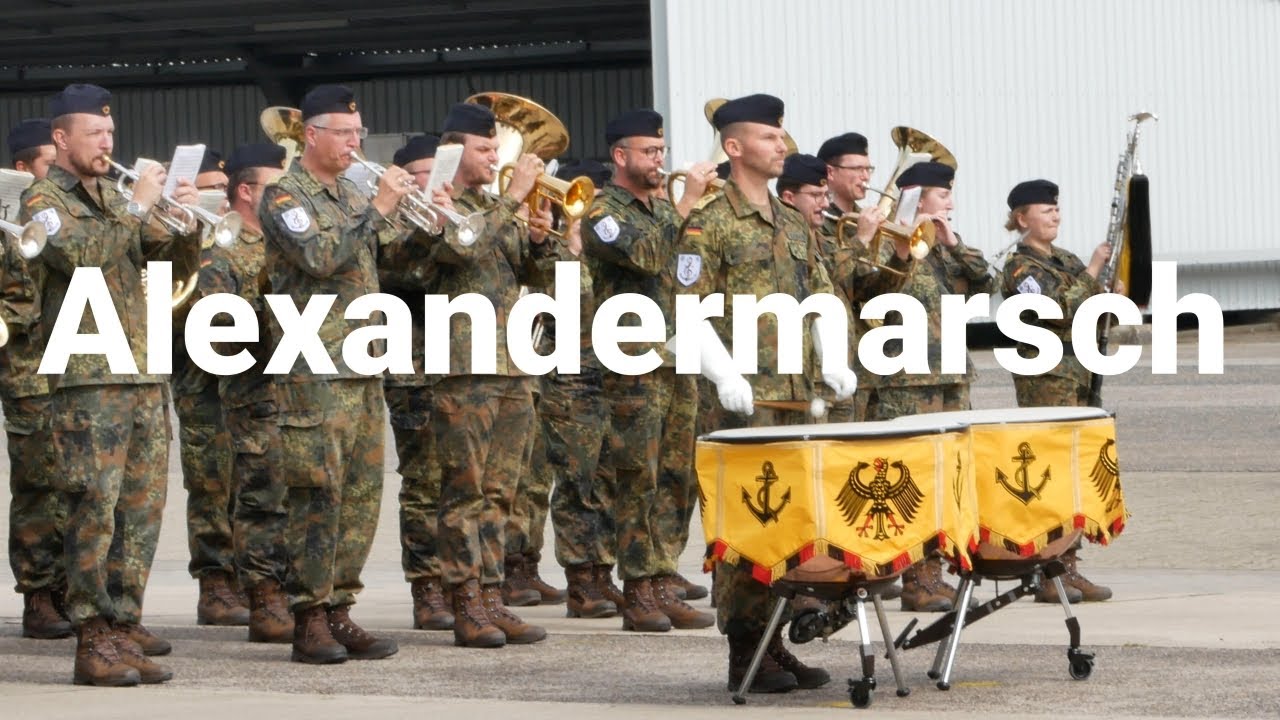 Alexandermarsch – Marinemusikkorps Wilhelmshaven | Übergabeappell 1. Panzerdivision 2025 | Oldenburg