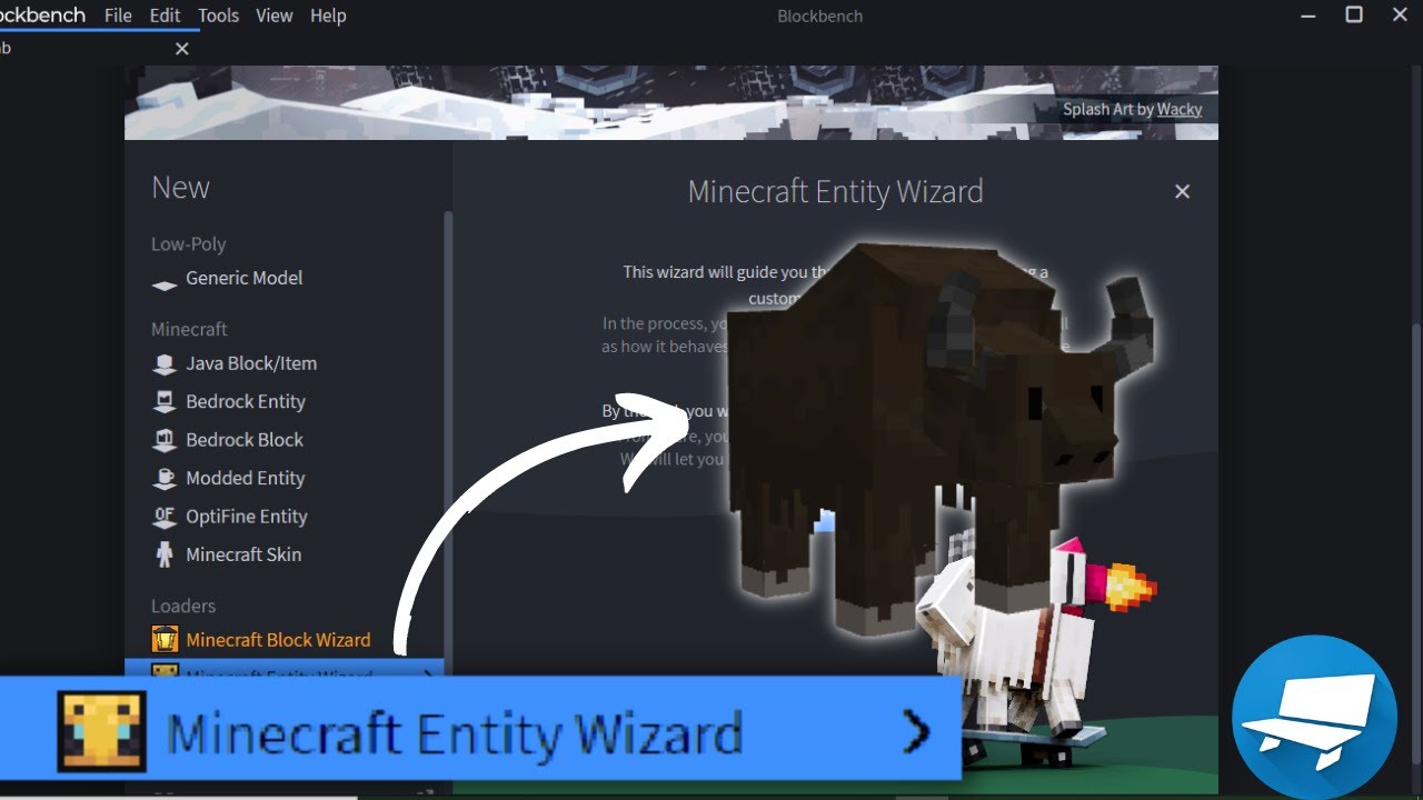 Minecraft Entity Wizard (Making a Yak!)
