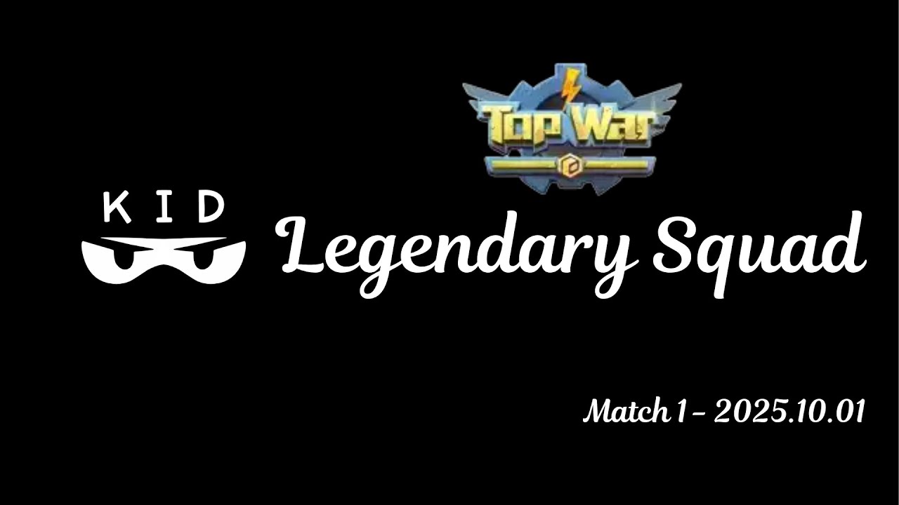 [Topwar s3223] Legendary Squad (KID pov)