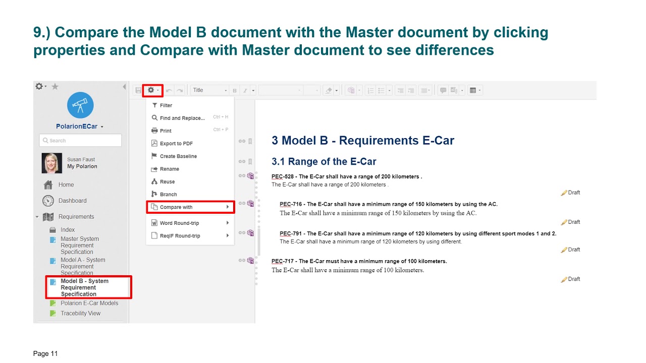 HowTo_Branch and Merge Live Documents in Polarion (2)