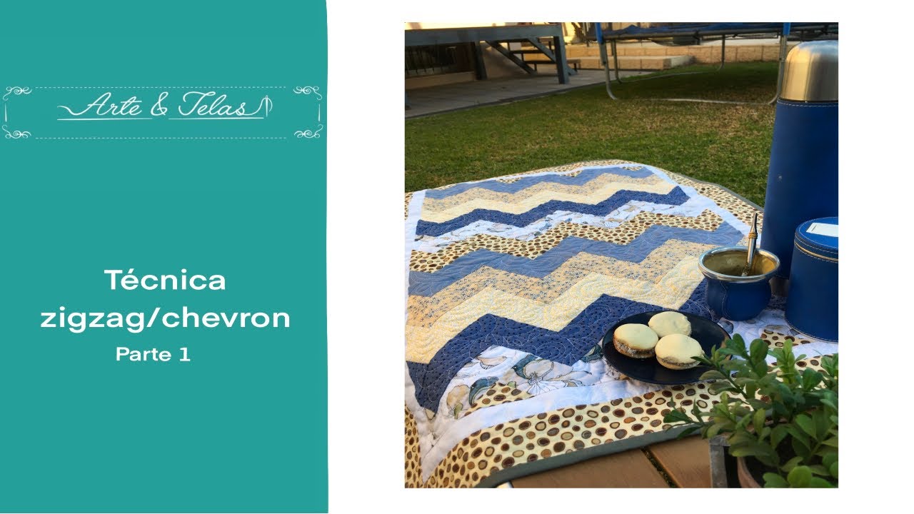 Técnicas de Patchwork de Zigzag/Chevron | Andrea Miani