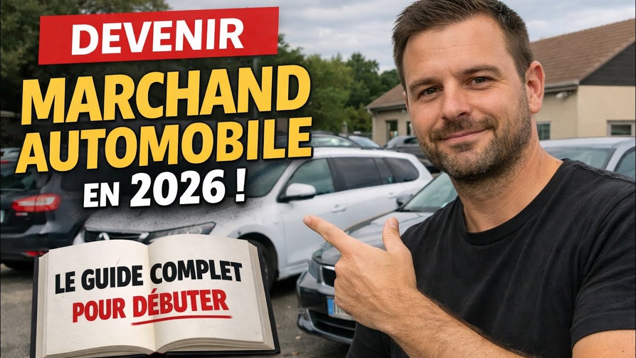 Comment devenir MARCHAND AUTOMOBILE en 2026 ?