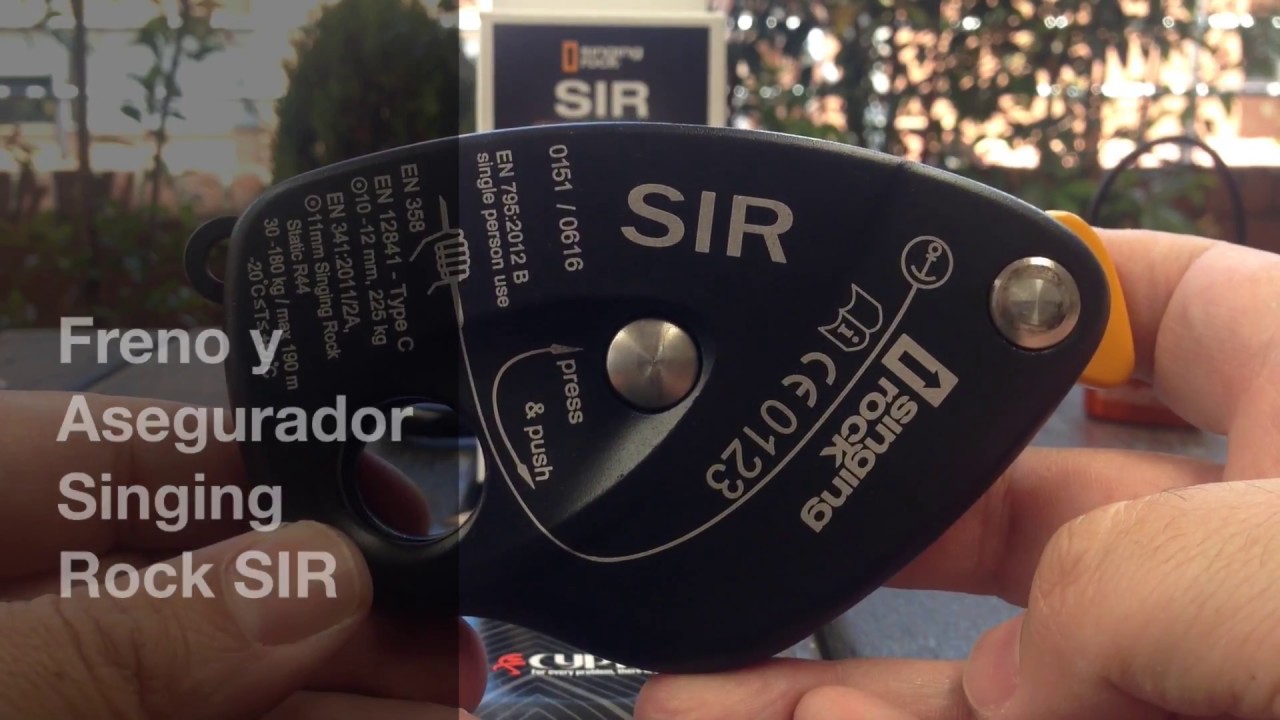 Freno autobloqueante Singing Rock SIR