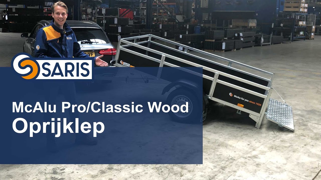 SARIS McAlu Pro/Classic Wood Oprijklep (Tailgate)