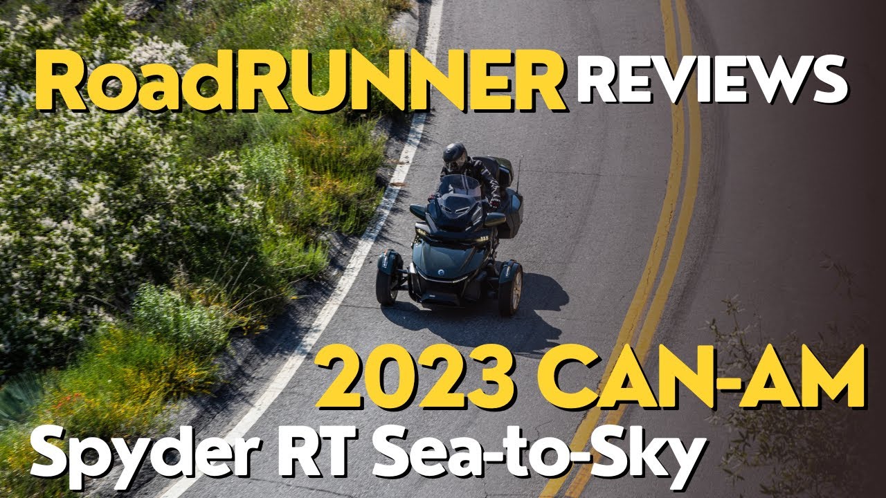 Can-Am Spyder RT Sea-to-Sky 2023 года [Обзор журнала RoadRUNNER]