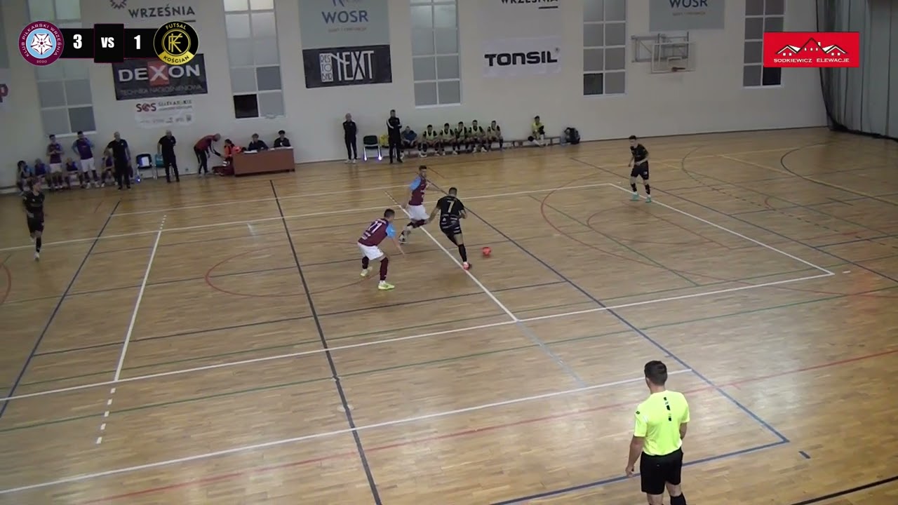KP Dexon Września - Tartak Krzemiński Futsal Kościan (16.11.2024) - skrót spotkania