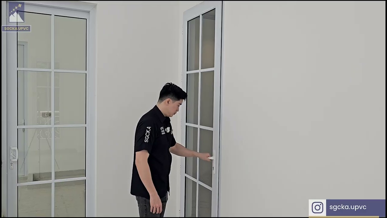 Pintu Swing UPVC Anti Rembes Aman Nyaman | uPVC SGCKA Jakarta