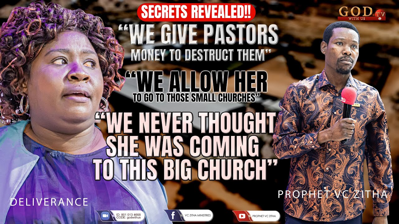 SECRETS REVEALED!!! SPIRITS WHICH DESTRUCT PASTORS WITH MONEY & PRIDE CAPTURED!!! | PROPHET VC ZITHA