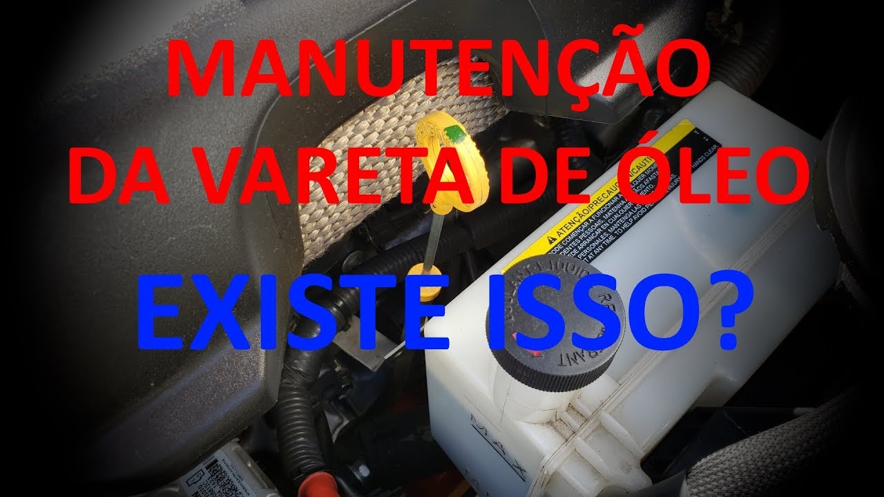 MANUTENÇÃO DA VARETA DE ÓLEO NISSAN TIIDA SENTRA LIVINA VERSA MARCH ...