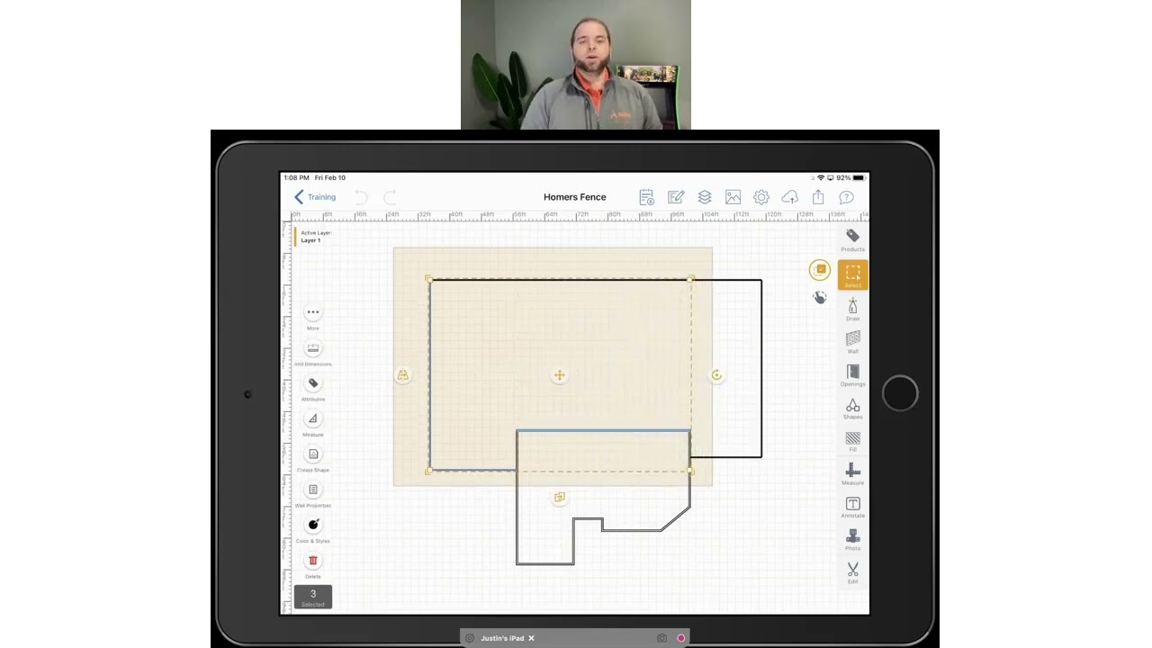 ArcSite For Fencing - Drawing Training