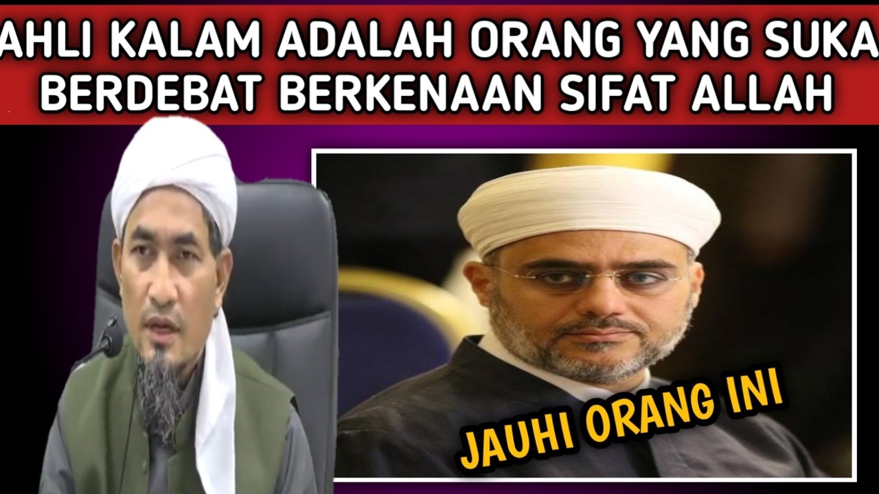JAUHI AHLI BID'AH YANG KATA LAFAZ AL-QUR'AN ADALAH MAKHLUK [ MAULANA FAKHRURRAZI ]