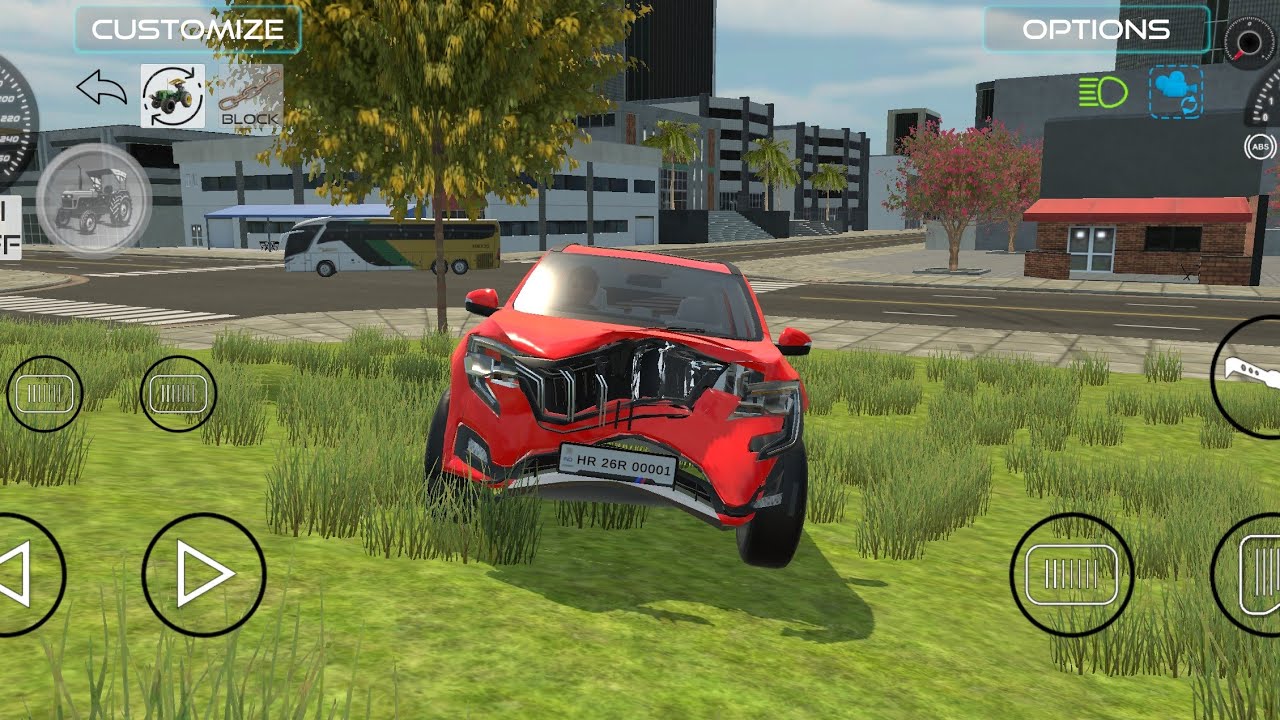Red ♥️ car 🚗🔥 Indian Vehicle simulator 3d new update aagya 😲