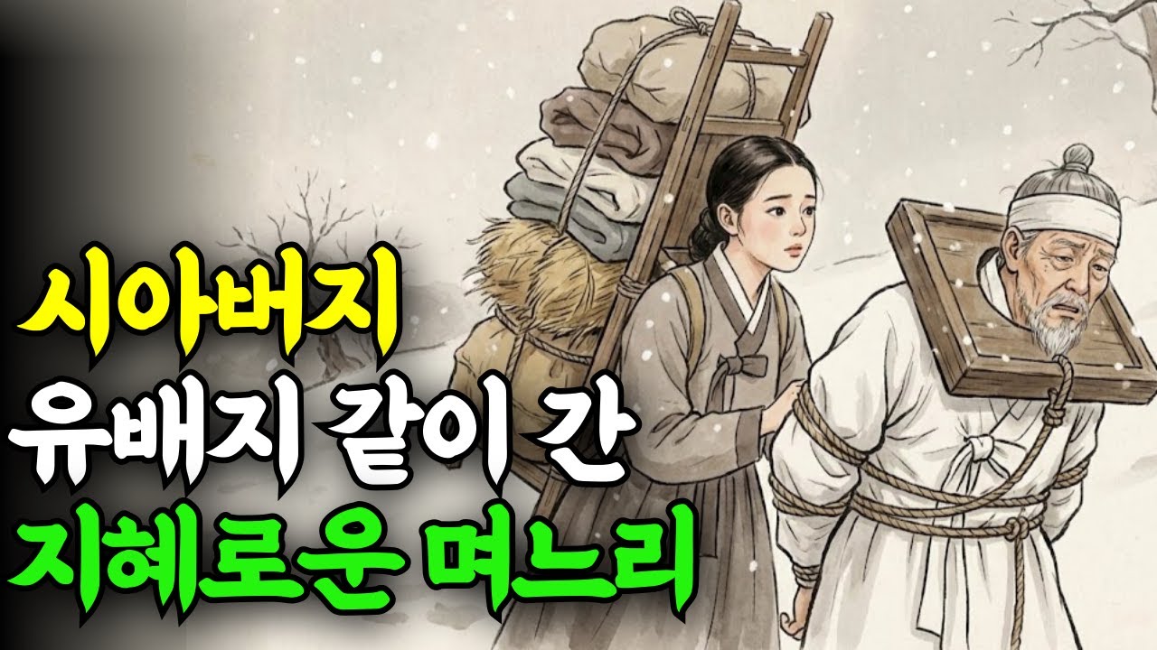 시아버지 유배지 따라간 지혜로운 며느리 | 야담 옛날이야기 민담 전설 설화 오디오북