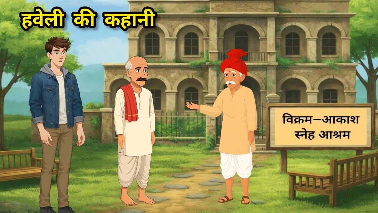 हवेली की कहानी | Haveli Ki Kahani | Cartoon Story | Moral Stories | Hindi kahaniya | Bedtime Stories