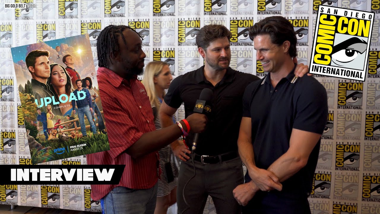 Robbie Amell & Kevin Bigley Talk Upload Season 4 Finale, Brotherhood & Series Legacy | SDCC 2025