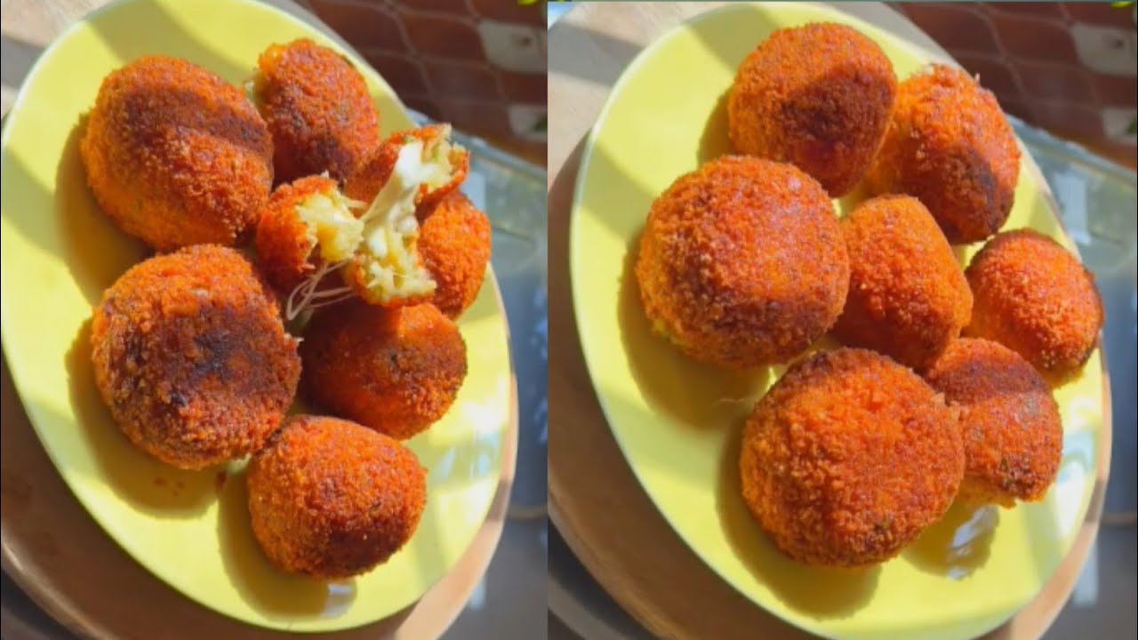 ঘরে থাকা সাধারণ উপকরণ দিয়ে বাড়িতেই বানিয়ে ফেলুন খুব সহজেই মুচমুচে আলু চিজ বল Easy Chess boll Recipe