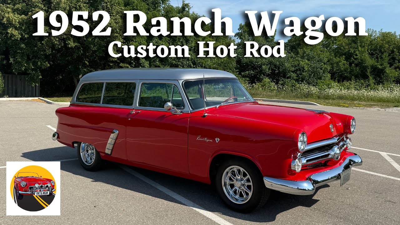Реставрация двухдверного универсала Ford Ranch 1952 года &mdash; от разобранного состояния до потрясающ...