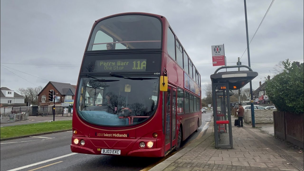 Powerful Loud ZF B7TL Kickdown | National Express 4494 | BJ03 EXC