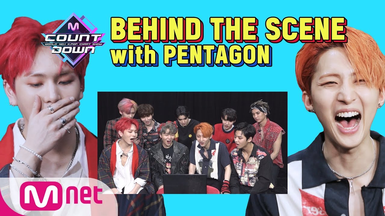 [ENG sub] BEHIND THE SCENE - PENTAGON | M COUNTDOWN 190404 EP.613