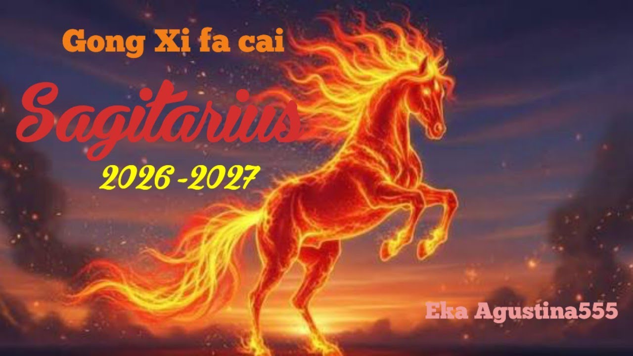 🏹Sagitarius ♐ Hoki /Peruntungan ❤💛di 🐎kuda🔥 api 2026-2027💫🔮