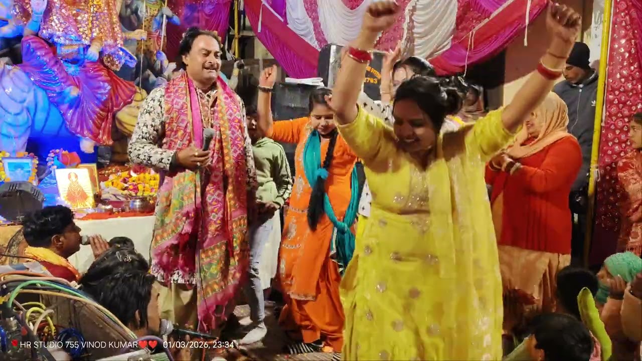 कैलाना खास (गोहाना ) माता रानी का विशाल जागरण 🌹🌹🥰#bhaktisong #song 