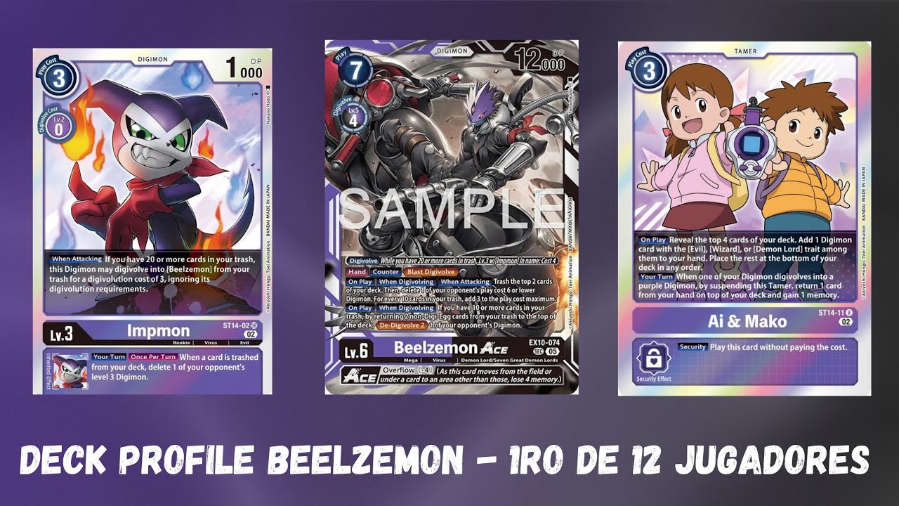 DigimonTCG *BT23* - Deck Profile Beelzemon