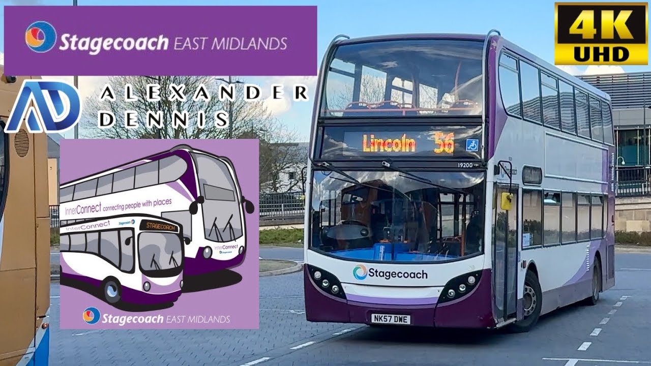 [Stagecoach East Midlands: Interconnect 56 Skegness to Lincoln via Spilsby] ADL Enviro400 Trident 2
