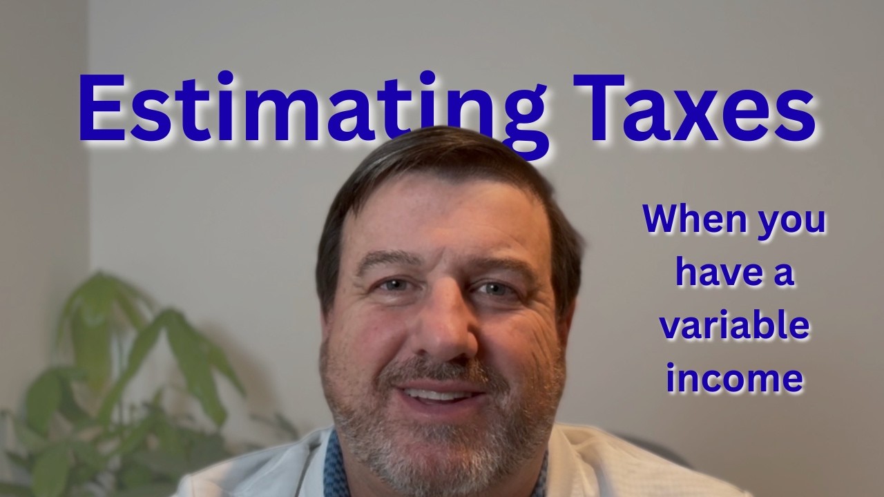 How to handle irregular income when estimating taxes. 