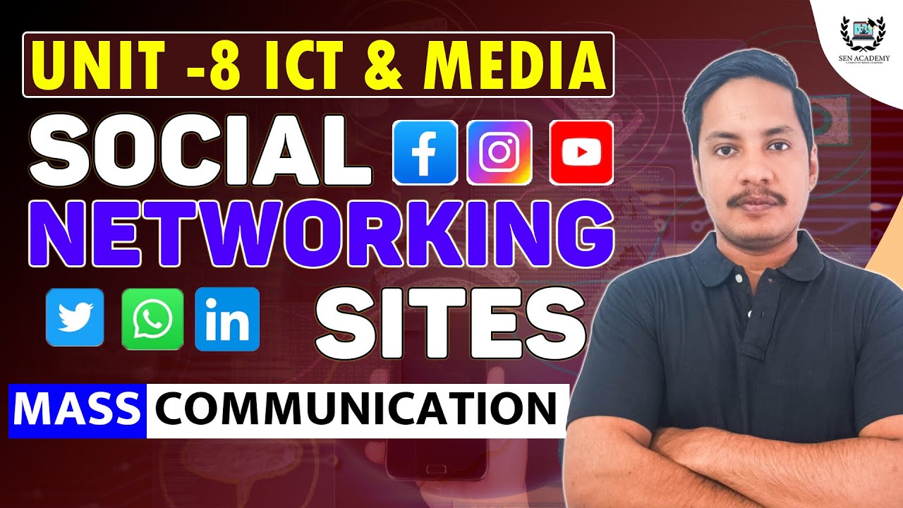 Social Networking Sites | Unit-8 ICT & Media | UGC NET/JRF Mass Communication