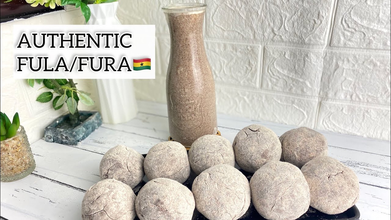 HOW TO MAKE FULA /FURA|AUTHENTIC GHANAIAN FURA/FULA RECIPE