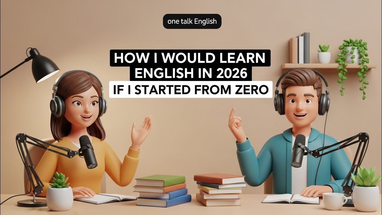 How I Would Learn English in 2026 | English podcast for Learning English | How to speak English fast