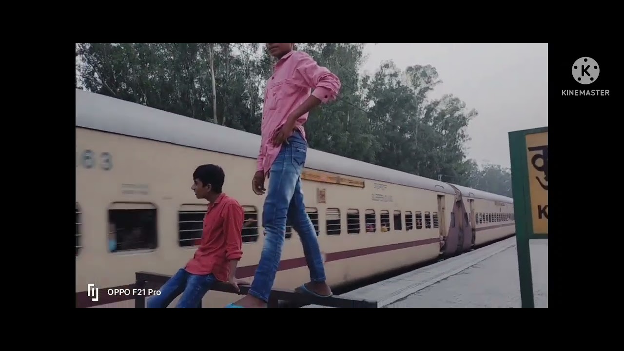 Indian railway blocks Kunda railway station second vlogs