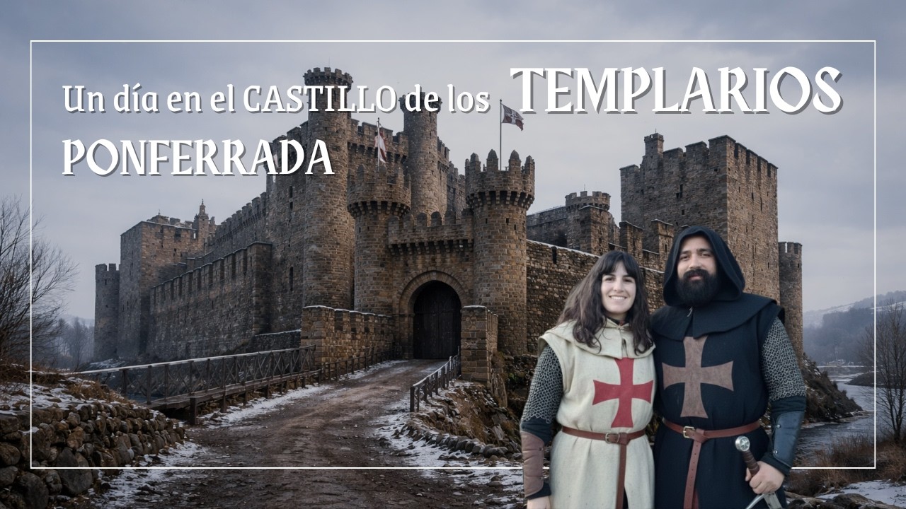 En este castillo vivían los Templarios en ESPAÑA | PONFERRADA