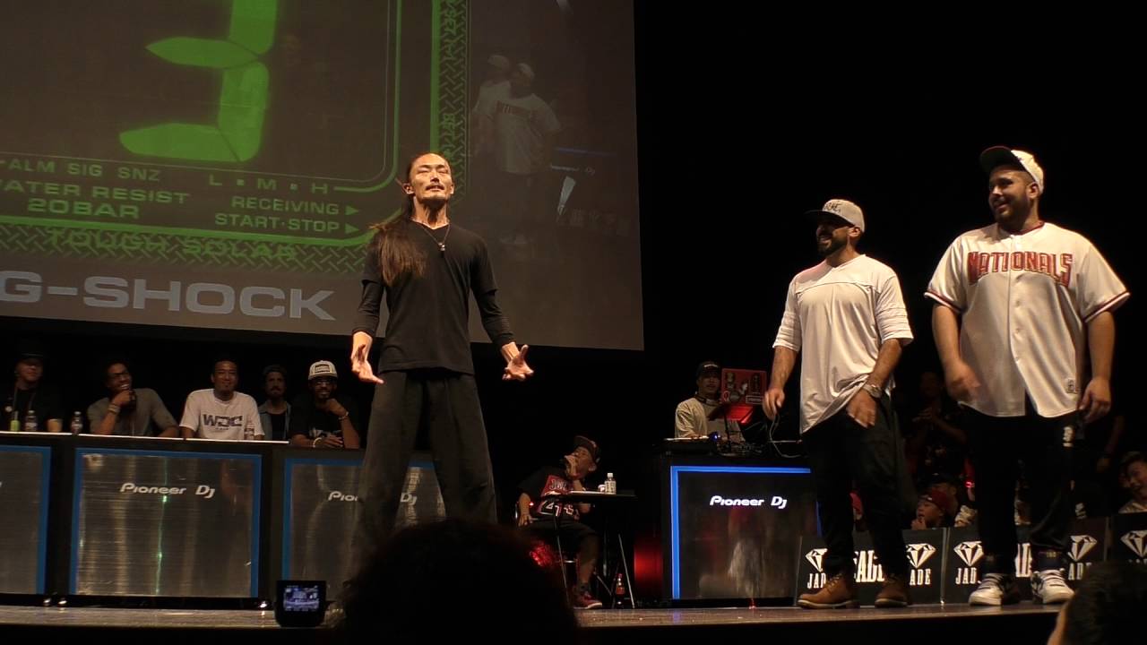 Rhythmalism(OBA THA FUNKSTER Toshi) vs MZK(Devious & Boogie Frantick) BEST4 / WDC 2016 FINAL POP