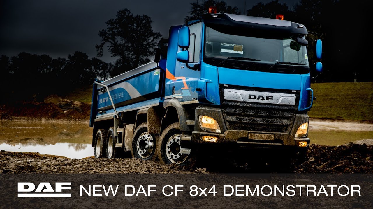 DAF Trucks UK | The New DAF CF 8x4 Demonstrator | Designed By DAF, Built In Britain
