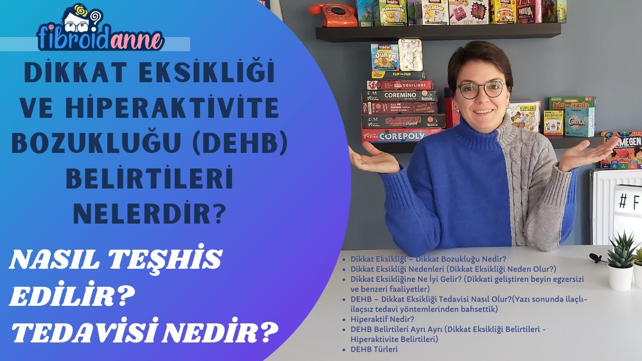 Dikkat Eksikliği ve Hiperaktivite Bozukluğu Belirtileri Nelerdir? Teşhis ve Tedavi Nasıl Olur?