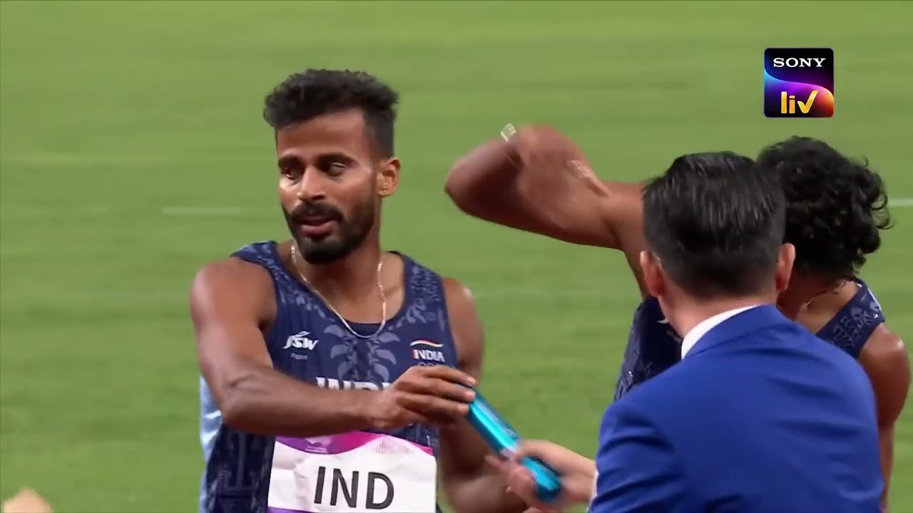Men's 4 x 400m Relay Final - Hangzhou 2022 Asian Games
