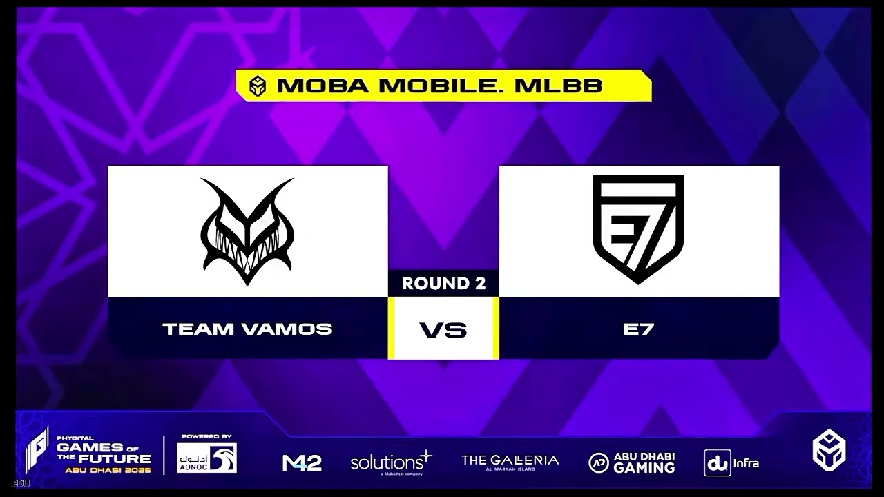 E7 VS TEAM VAMOS | GROUP STAGE | MATCH 1 | GAMES OF THE FUTURE 