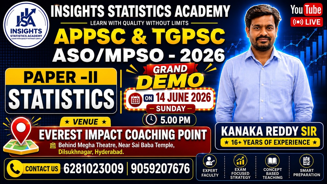 TGPSC ASO/MPSO GRAND DEMO | Date: 06/14/2026 | SUNDAY 05:00 PM
