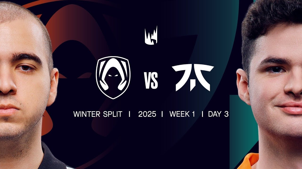 TH v FNC | 2025 LEC Winter | Week 1 Day 3 | Team Heretics vs. Fnatic