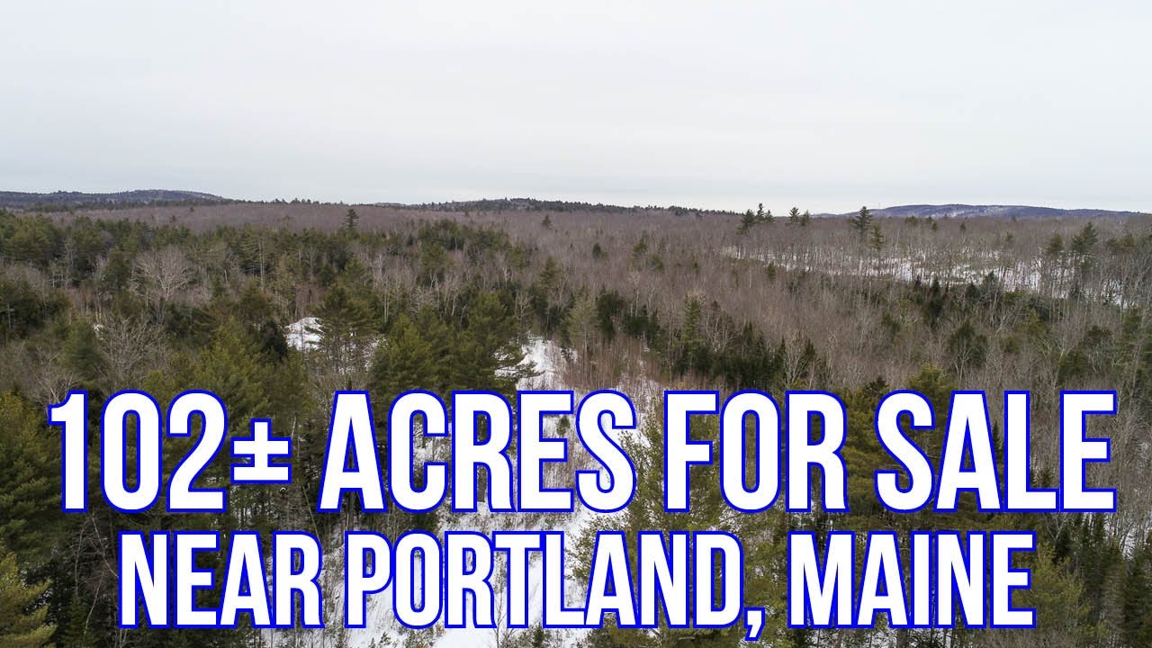 102± Acres With Water Feature | Maine Real Estate