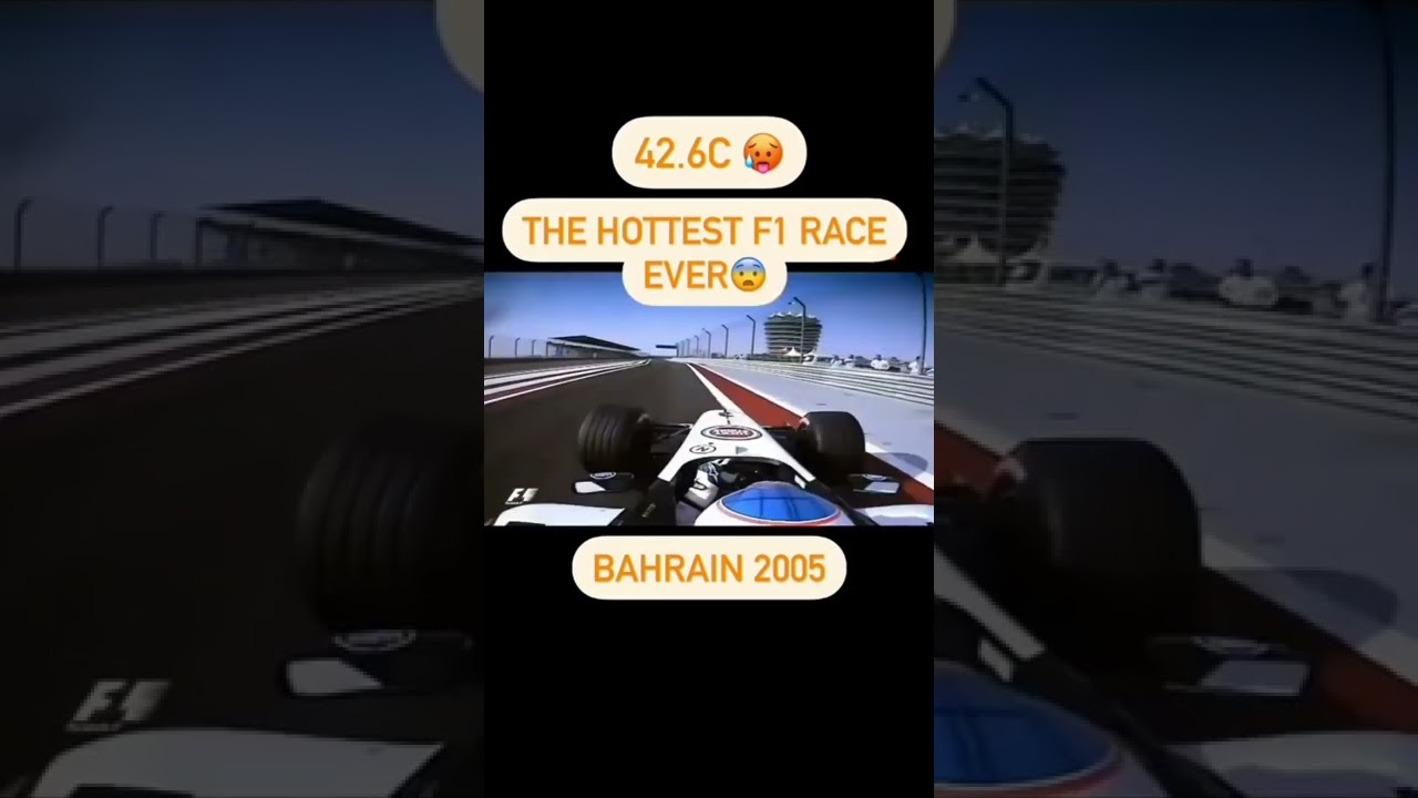The reason why bahrain is a night race 🔥🏎💨