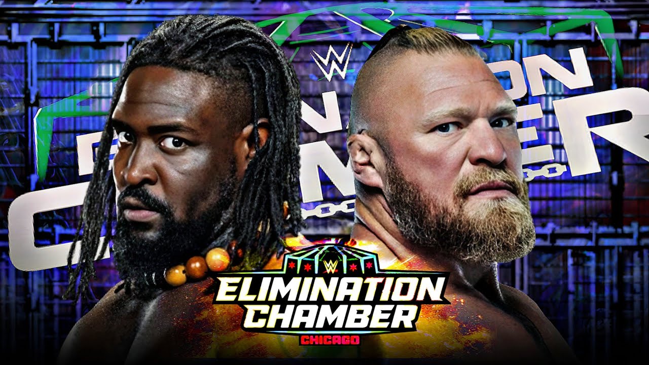 FULL MATCH - Oba Femi vs Brock Lesnar WWE Elimination Chamber 2026 Highlights