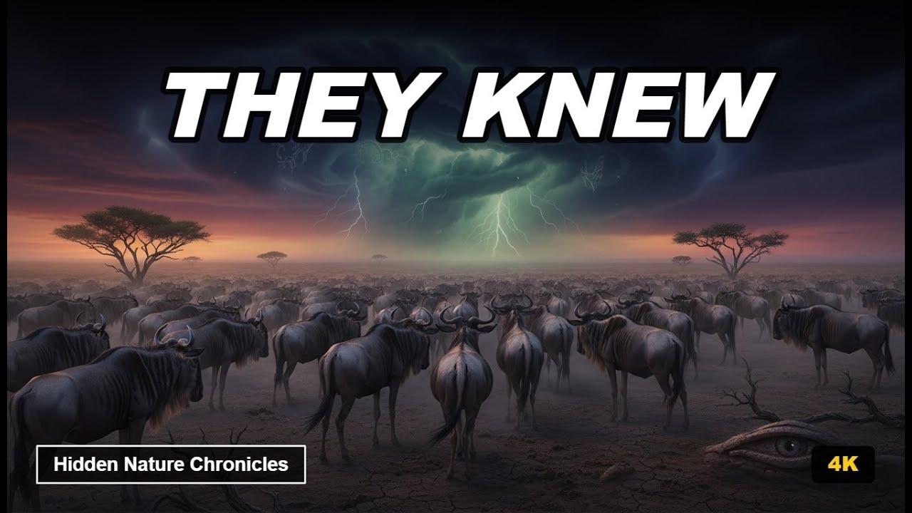 Wildebeest Premonition Mystery - The Hidden Warning They Sense