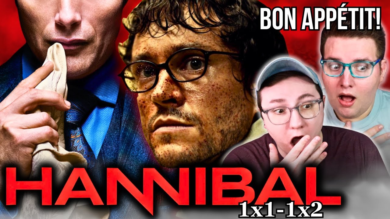 HANNIBAL (1x1 & 1x2) *REACTION* FIRST TIME WATCHING!