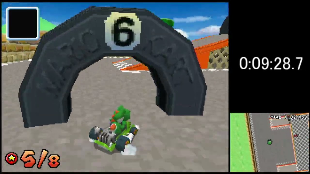 [RTA] マリオカートDS ミッションランモード 38分39秒