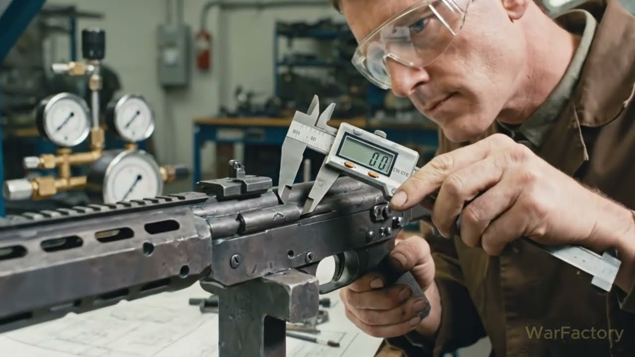 Inside the British Bullpup Rifle Factory (1980s) | Full SA80 Production Process