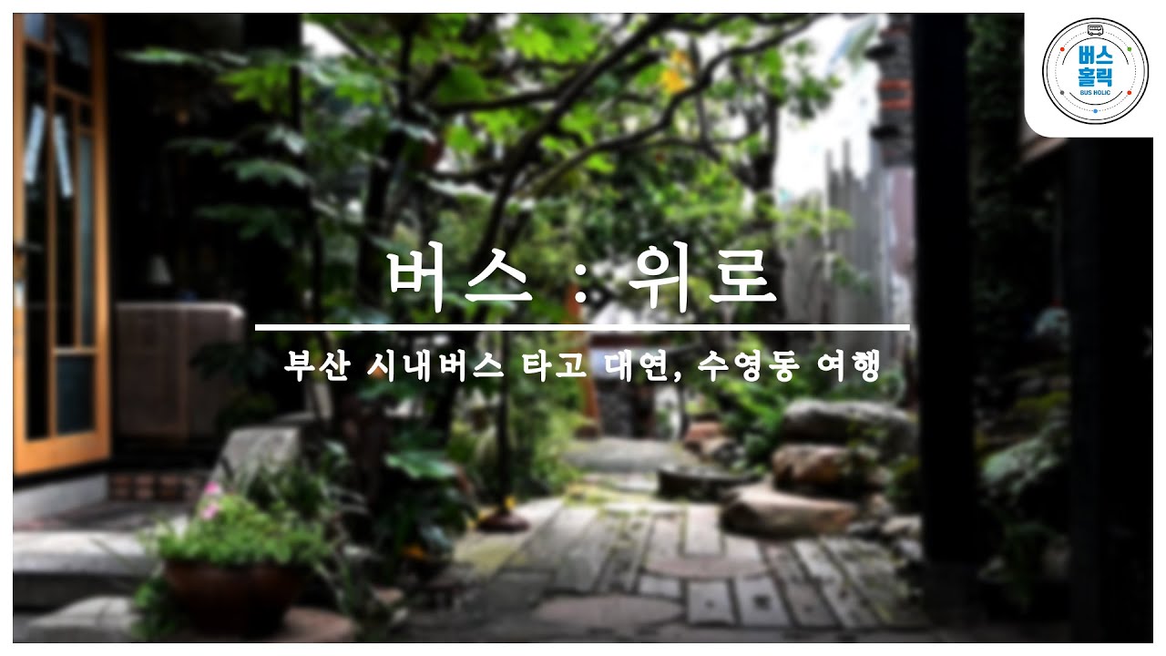 [부산버스] 버스 : 위로 - 세 번째 이야기 _ 부산버스로 대연동, 수영동 여행